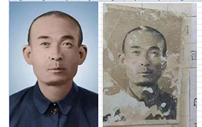 科尔沁左翼后老照片修复-2